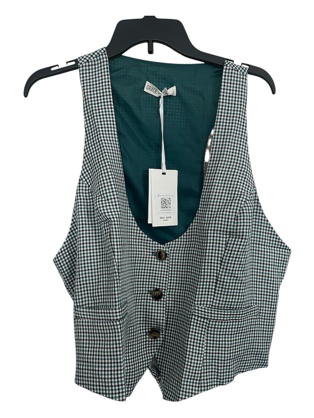 Women’s Turquoise Vest Size 2XL